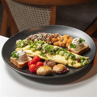 املت فرانسوی با قارچ