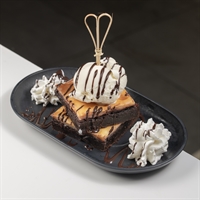 ماربل براونی آلبالو و بستنی